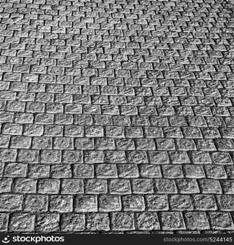 in south africa abstract pavement in the old steet and colors