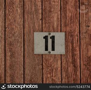 in south africa number plate and wood like background empty space