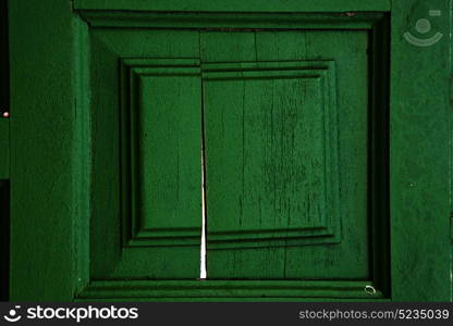 in spain lanzarote abstract window green