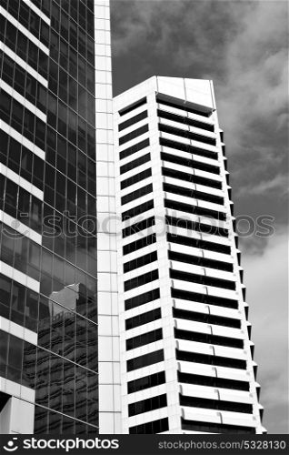 in sydney australia the skyscraper and the window terrace like abstract background