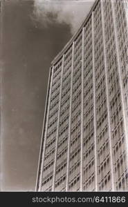 in sydney australia the skyscraper and the window terrace like abstract background