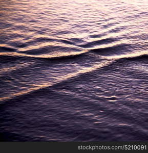 in thailand water south china sea kho tao bay abstract of a gold orange line