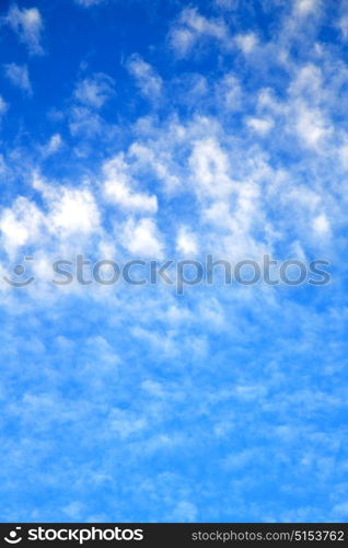 in the blue sky white soft clouds and abstract background