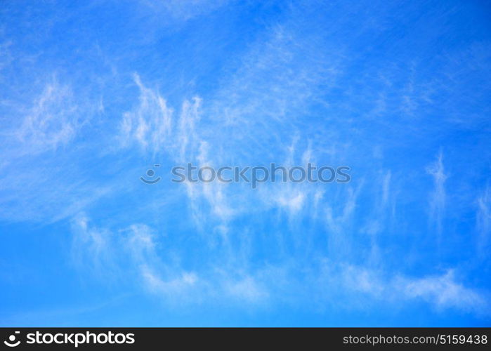 in the blue sky white soft clouds and abstract background