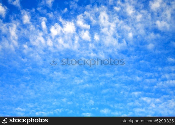 in the blue sky white soft clouds and abstract background