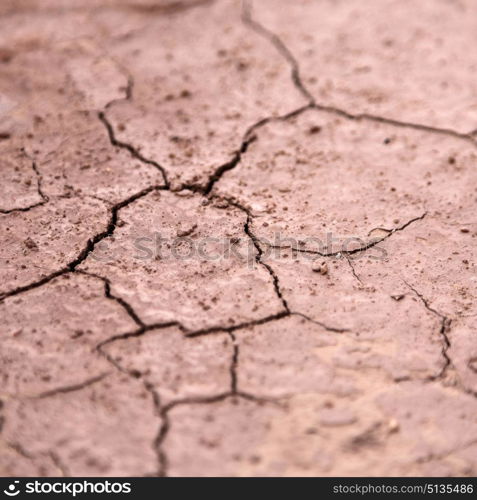 in the desert the dry ground like background texture