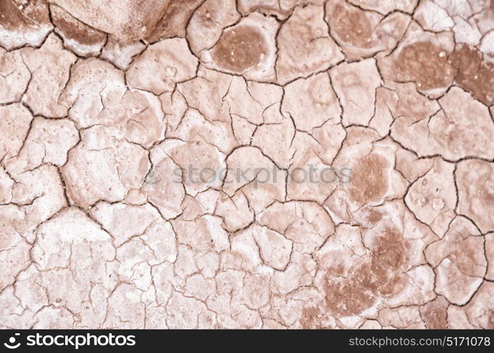 in the desert the dry ground like background texture