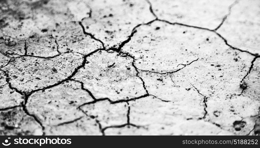 in the desert the dry ground like background texture