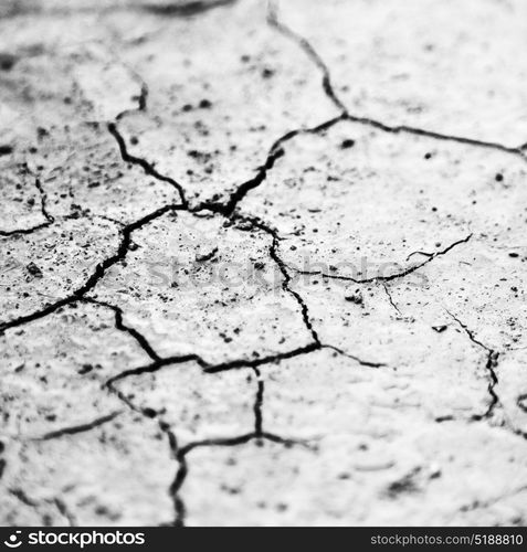 in the desert the dry ground like background texture