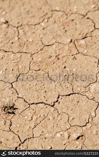 in the desert the dry ground like background texture