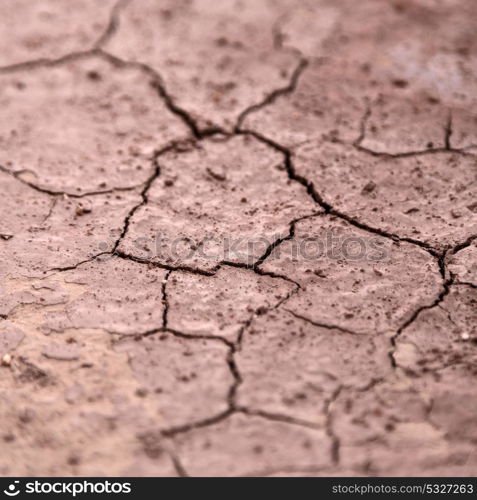 in the desert the dry ground like background texture