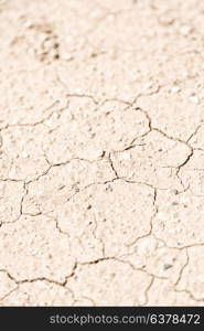 in the desert the dry ground like background texture