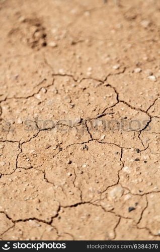 in the desert the dry ground like background texture