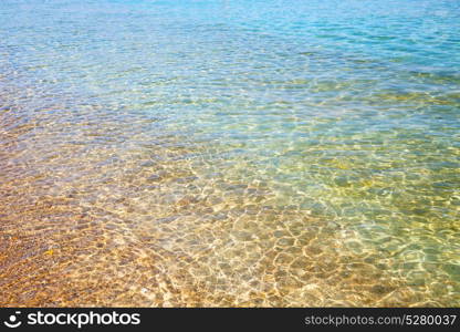 in the mediterranean sea of cyclades greece europe the color and reflex