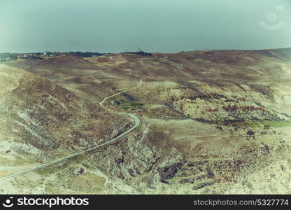 in the mountain of eden jordan the view from the antique castle