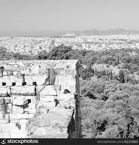 in the old europe greece and congestion of houses new architecture