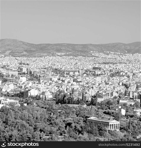 in the old europe greece and congestion of houses new architecture