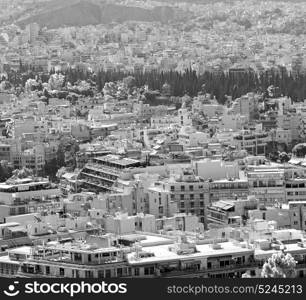 in the old europe greece and congestion of houses new architecture