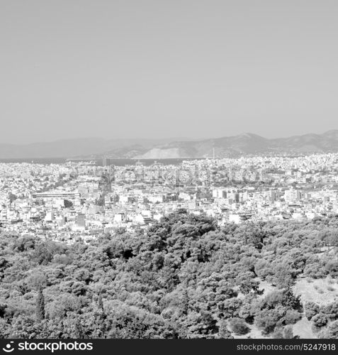 in the old europe greece and congestion of houses new architecture