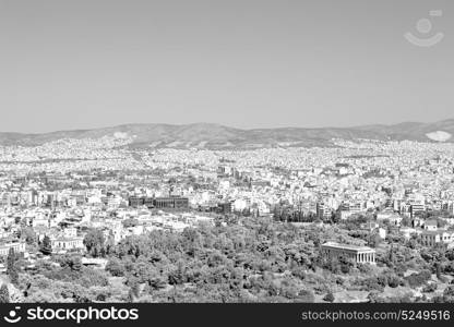 in the old europe greece and congestion of houses new architecture