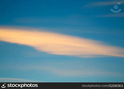 in the red blue sky cloud and sunrise orange color