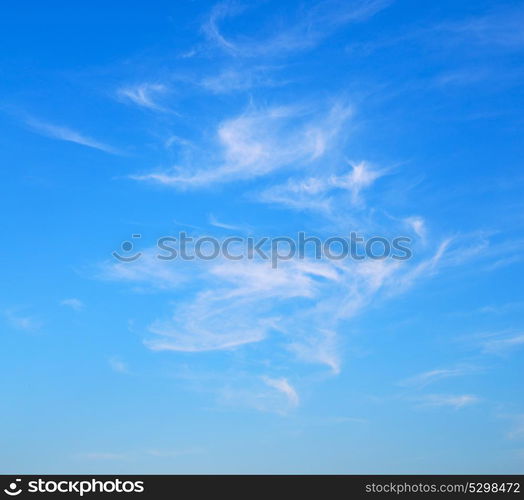 in the sky of world cloudy fluffy cloudscape