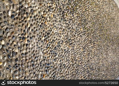 in the somma lombardo street lombardy italy varese abstract pavement of a curch and marble