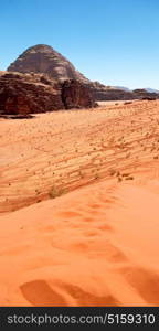 in the wadi rum desert of jordan sand and mountain adventure destination