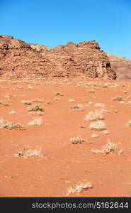 in the wadi rum desert of jordan sand and mountain adventure destination