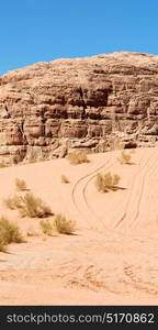 in the wadi rum desert of jordan sand and mountain adventure destination