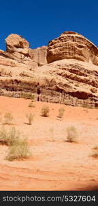 in the wadi rum desert of jordan sand and mountain adventure destination