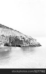 in thurkey antalya lycia way water rocks and sky near the nature