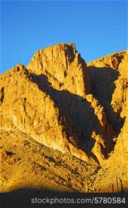 in todra africa morocco the atlas dry mountain