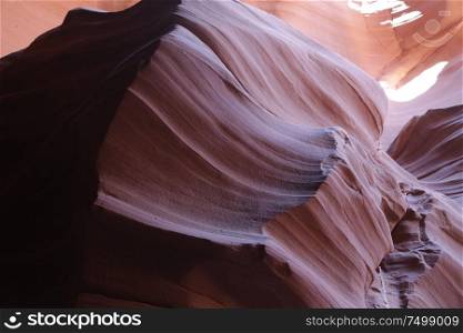 in USA antilope canyon national park the beauty of amazing nature tourist destination