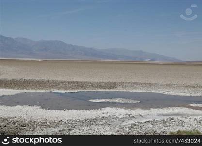 in USA death valley park the beauty of amazing nature tourist destination