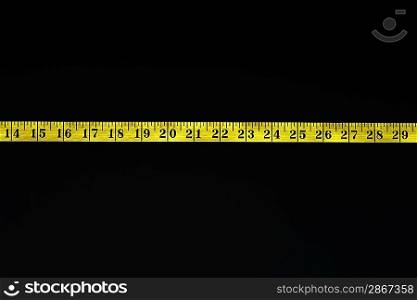 Inches on Measuring Tape