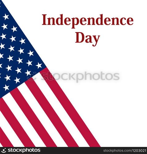 Independence Day in the United States of America. vector. Independence Day in the United States of America.