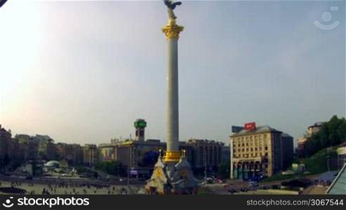Independence Square in Kyiv, Ukraine