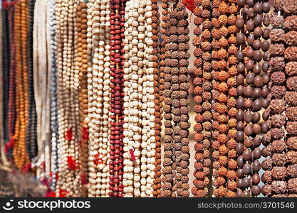 Indian beads on the market, south India