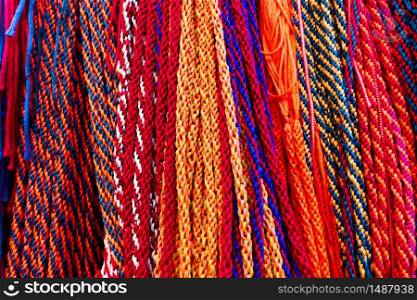 Indian laces of different colours - Multicoloured ethnic background