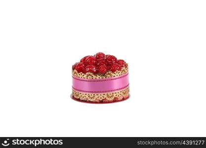 Individual strawberry cake