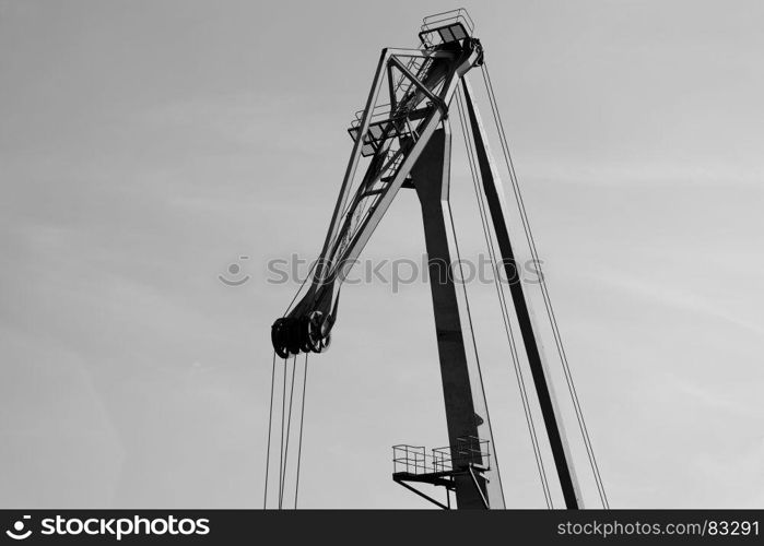 Industrial crane background. Industrial crane background hd