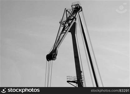 Industrial crane background. Industrial crane background hd