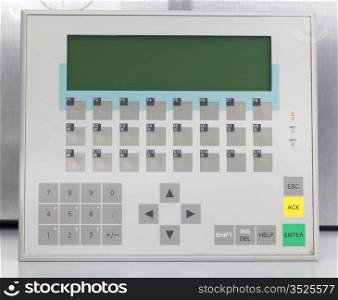 Industrial operator panel