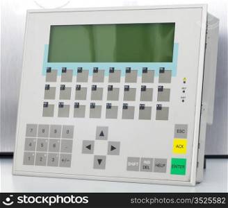 Industrial operator panel