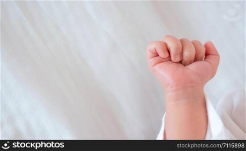 infant baby hand