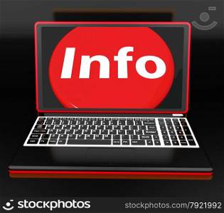 Info On Laptop Meaning Help Knowledge Information And Assistance Online