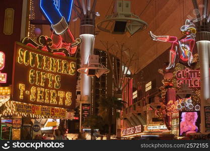 Information board in a casino, Las Vegas, Nevada, USA