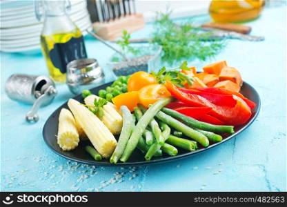 ingredient for salad, buddha bowl with vegetables, diet food