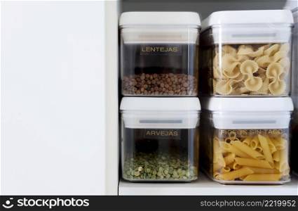 ingredientes containers